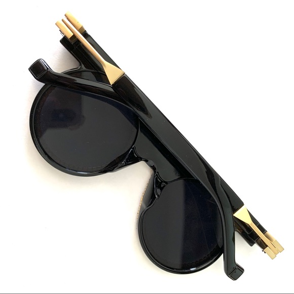 Rhinestone Bling Round steampunk sunglasses - Picture 5 of 6